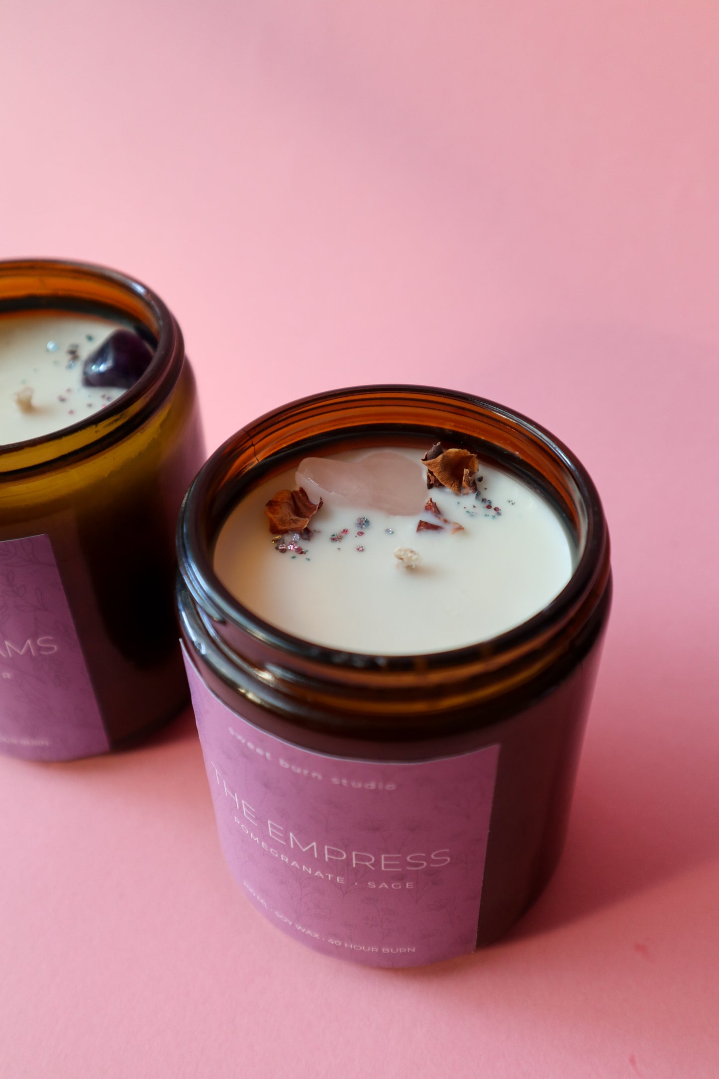 crystal candles