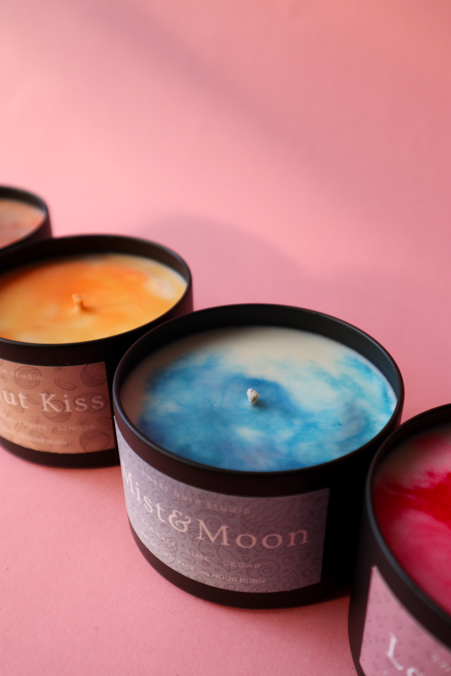 watercolour candles